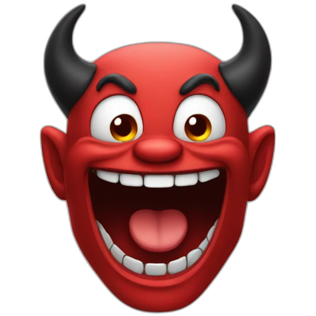 Devil smile emoji