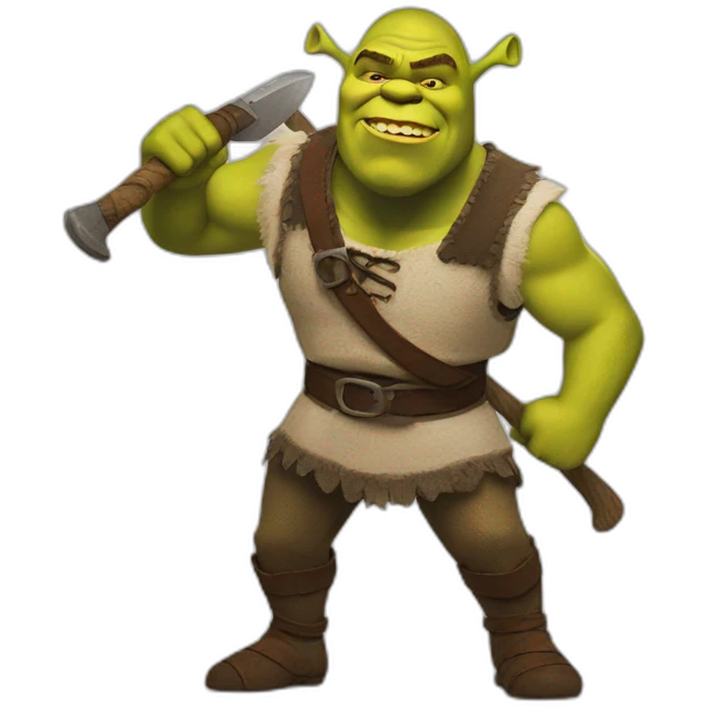 Shrek slay emoji