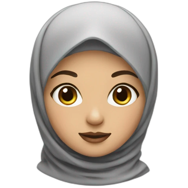 Memoji hijab girl emoji