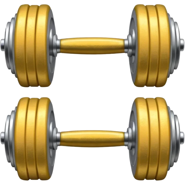 Dumbbell small emoji