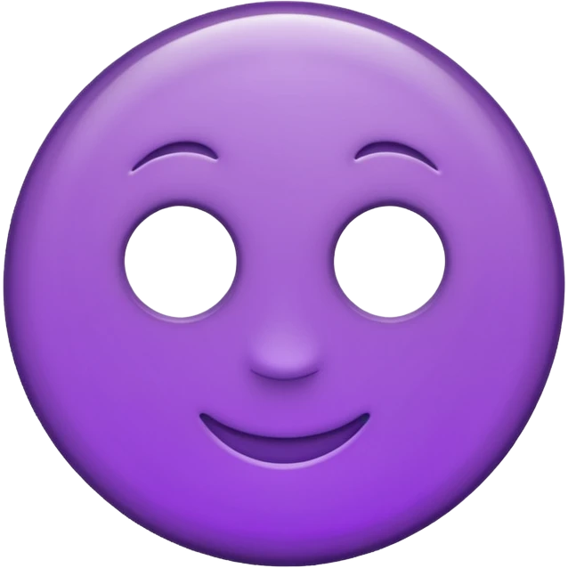 cicle purple emoji