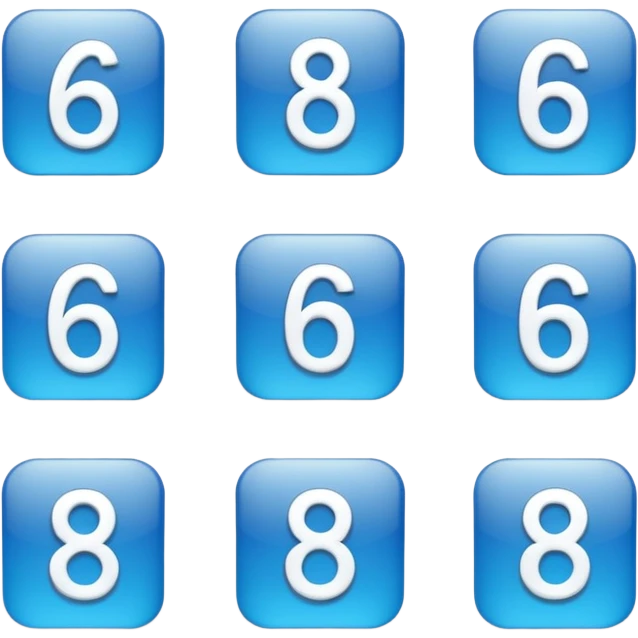 six emoji