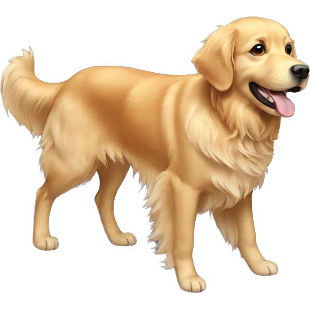 Golden retriever  emoji