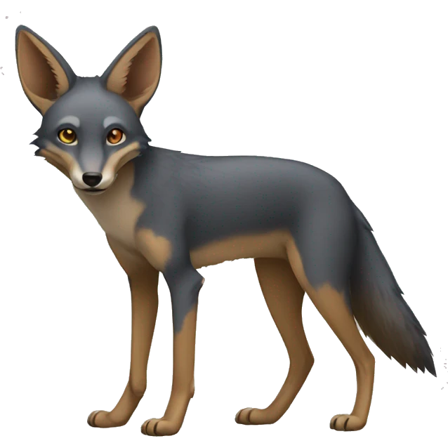 Jackal Full Body emoji