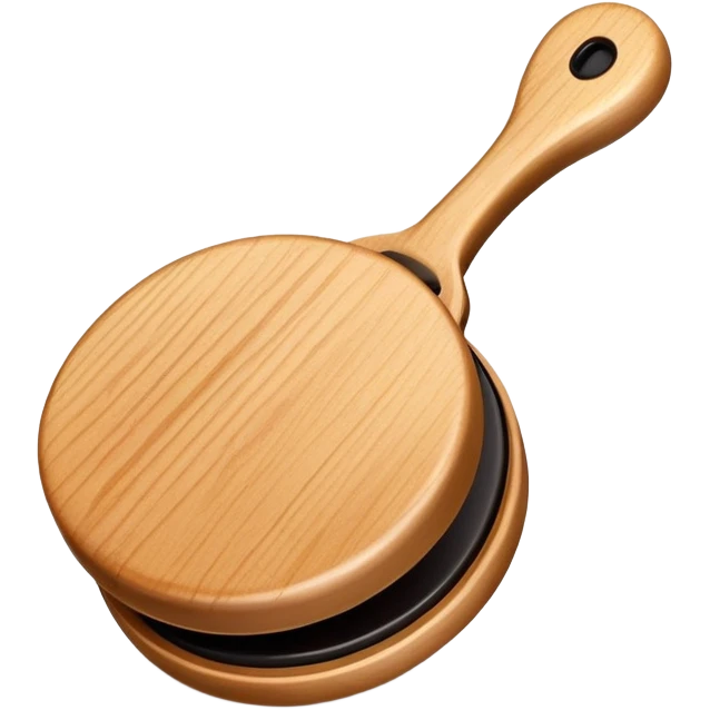 Traditional Spanish castanets emoji | AI Emoji Generator