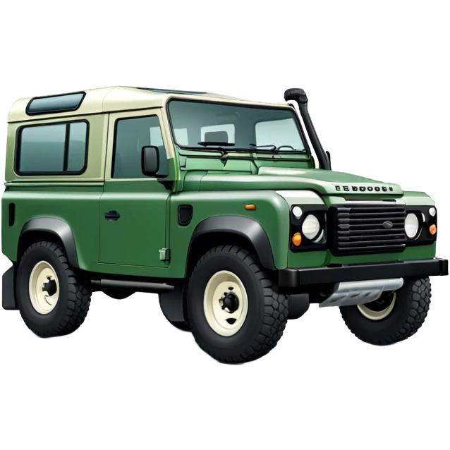 Land Rover defender 90 emoji