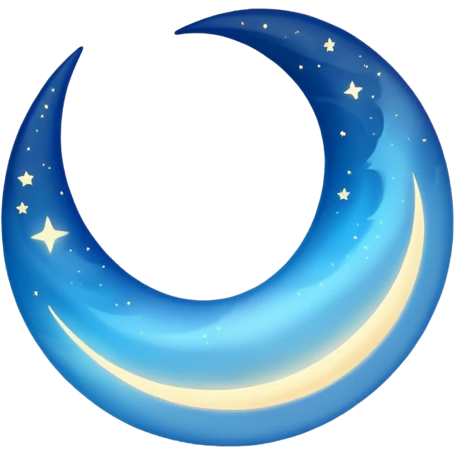 🩵🌒 emoji