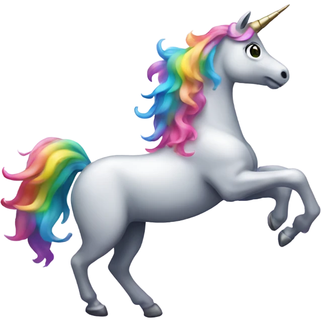 disco dancing unicorn emoji