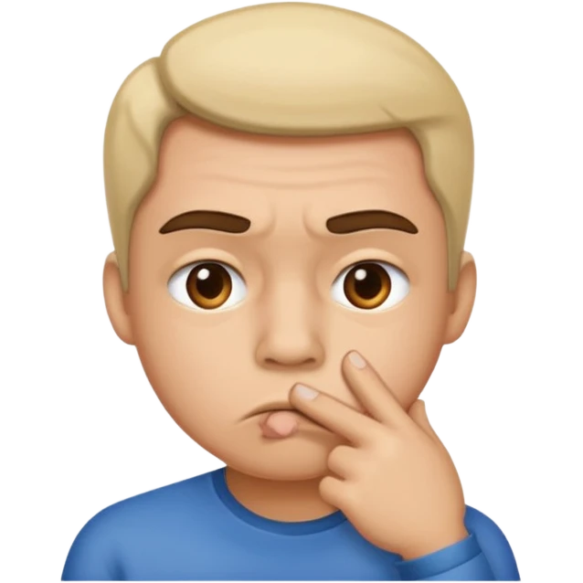 Shut up emoji