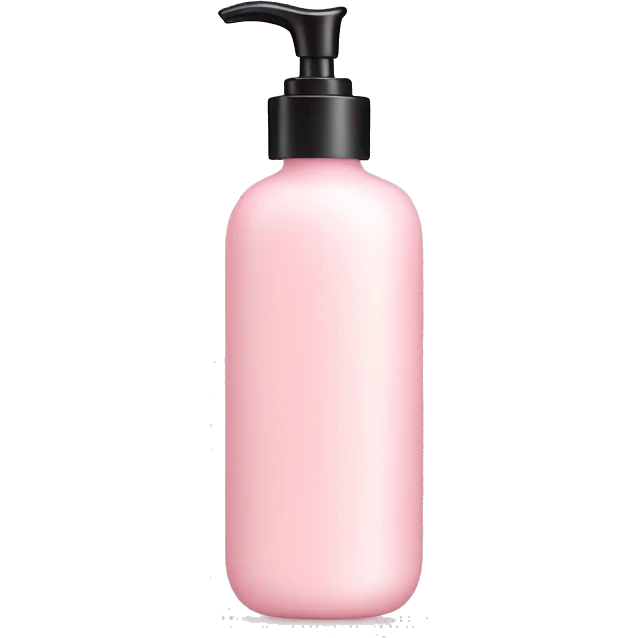 Light pink lotion bottle emoji