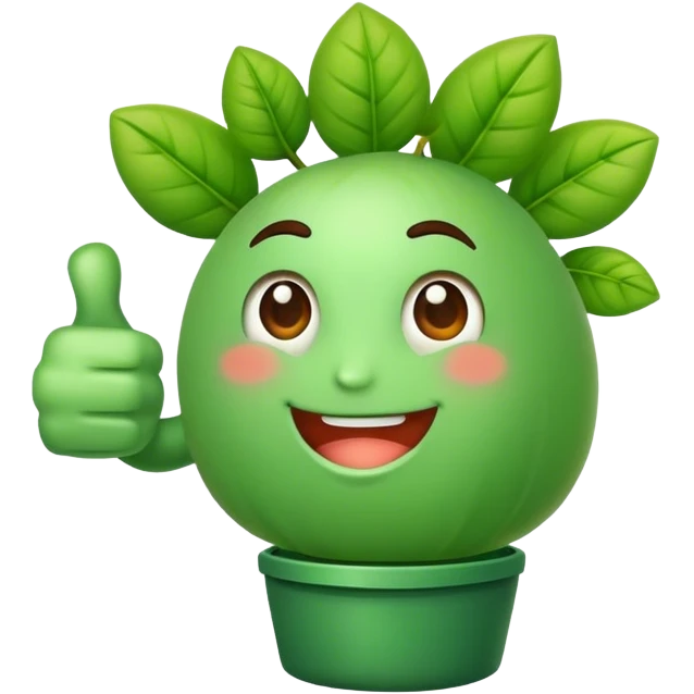 Green thumbs up emoji