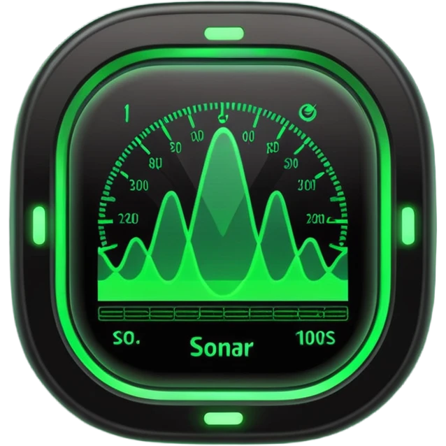 Sonar screen emoji