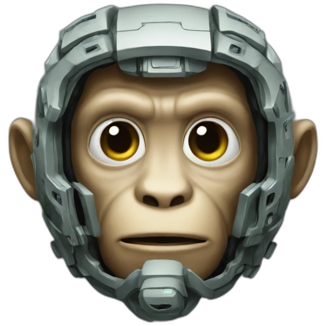 borg monkey emoji