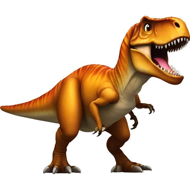 t rex using instagram on phone emoji