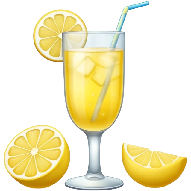 yellow lemonade emoji