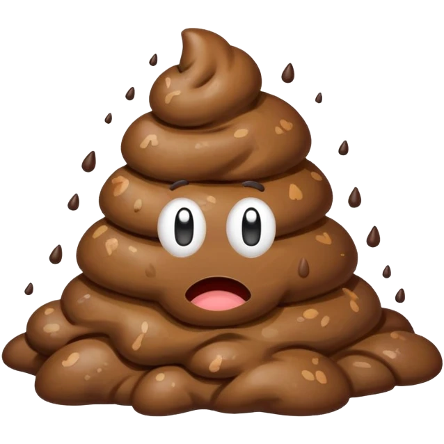poop impact emoji