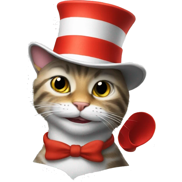 Cat in the hat emoji
