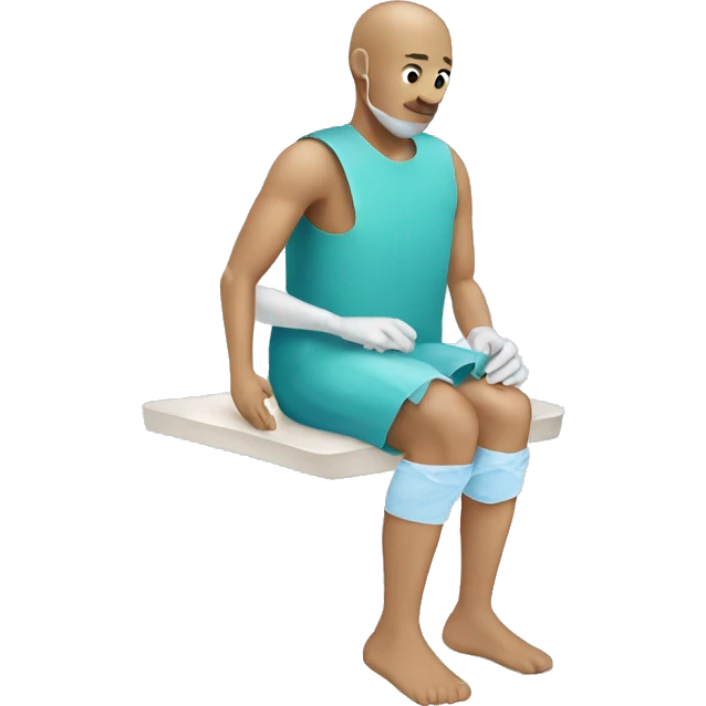 Knee surgery  emoji