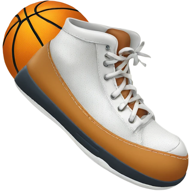 A slipper playing basketball  emoji