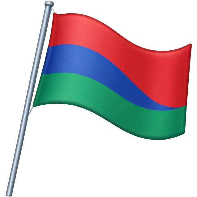 Drapeau gitan emoji