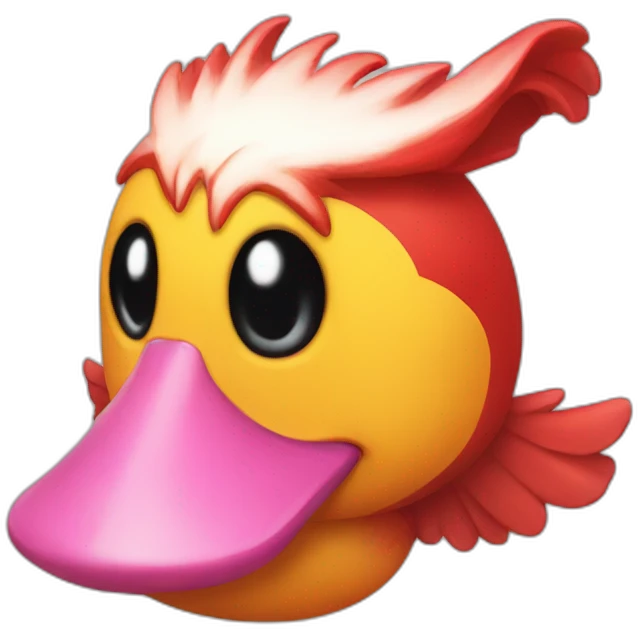 Devil duck emoji