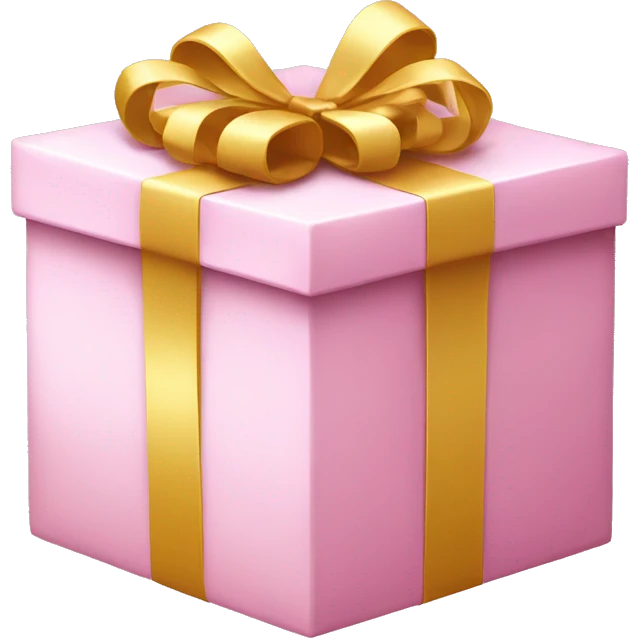 light pink present but opened emoji