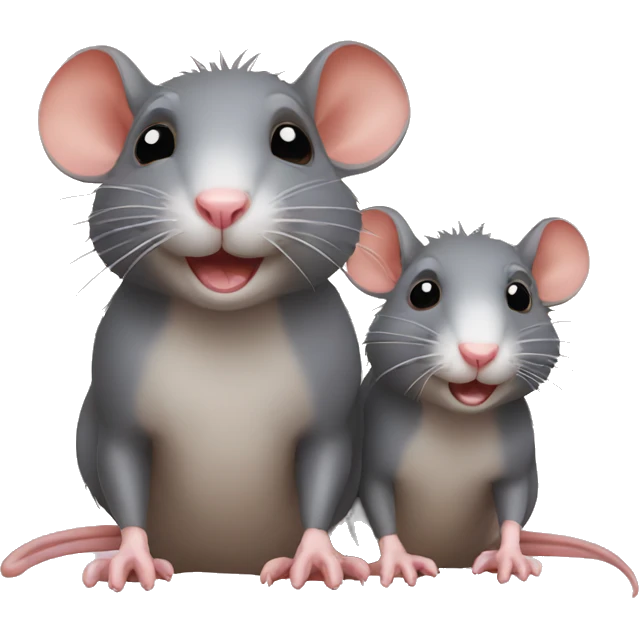 two rats emoji