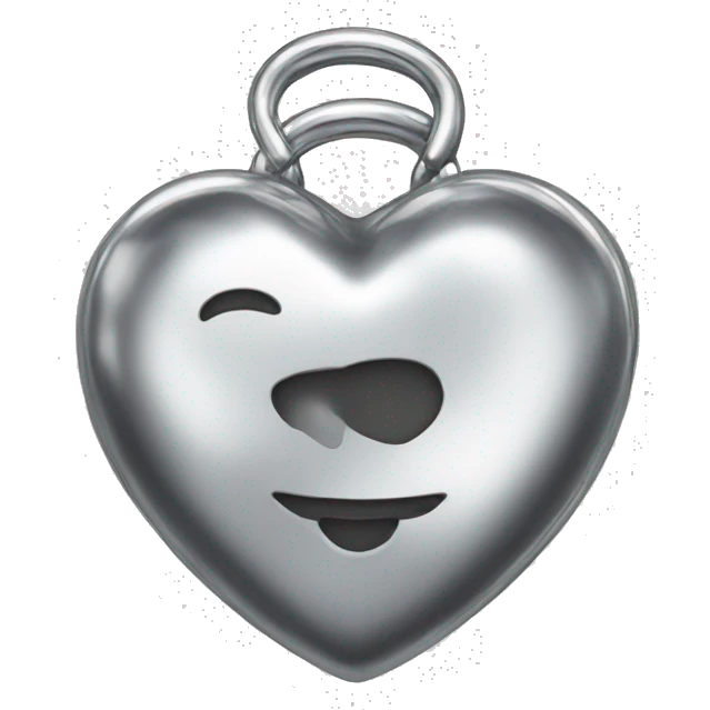 Chrome heart emoji