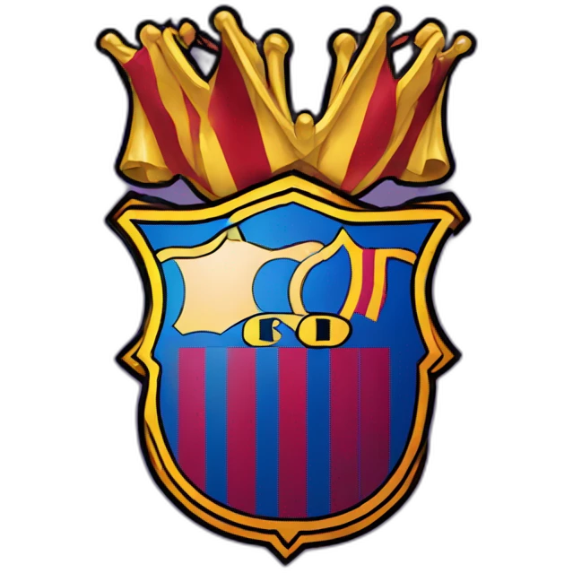 fc barcelona logo emoji