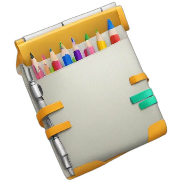 School supply emoji