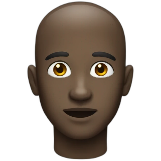 Une personne chauve emoji