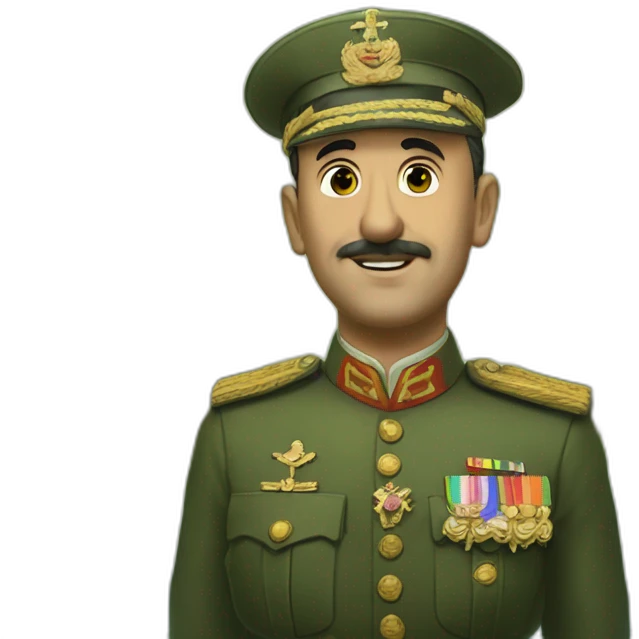 Lgtbi francisco franco in a unocorn in a swamp emoji