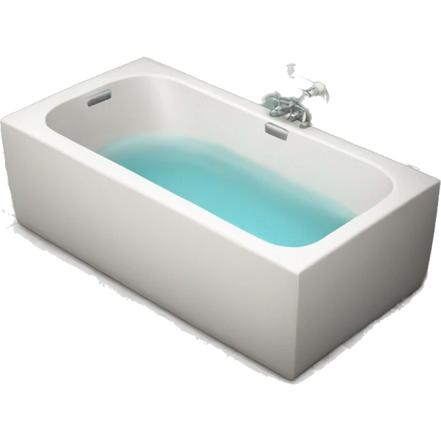 bath tub rectangular  emoji