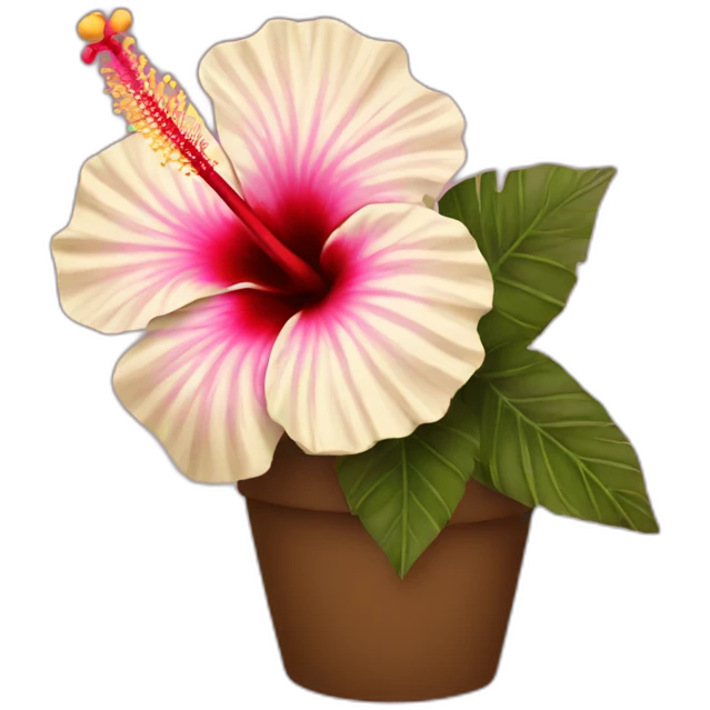 hibiscus  emoji