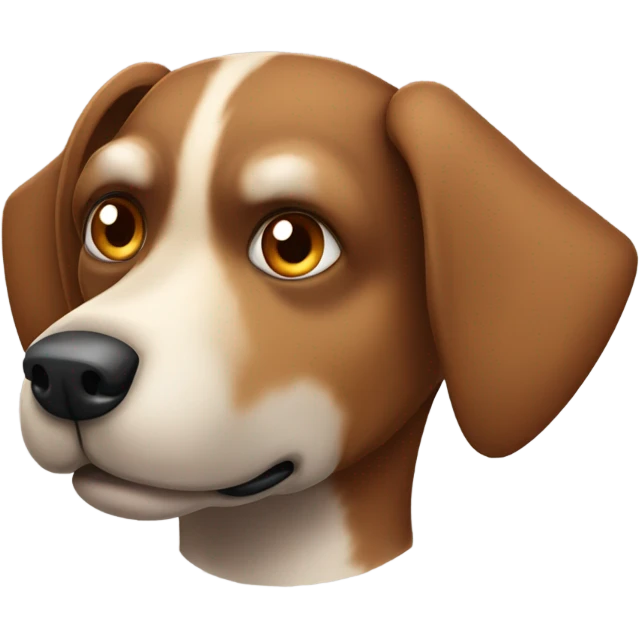 brown mongrel emoji