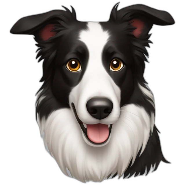 Border collie tornjak emoji