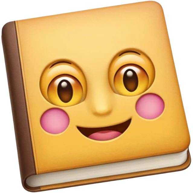 Розовый блокнот открытый  emoji