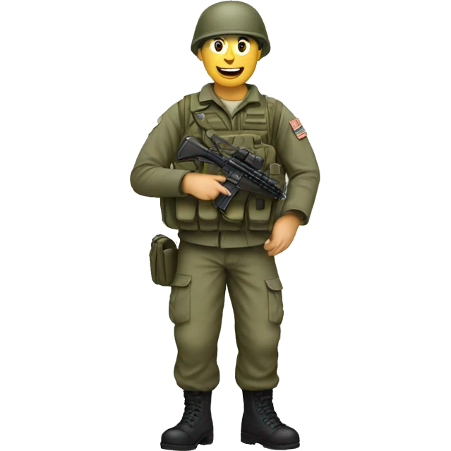 Army photographer emoji