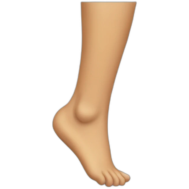 big ankle emoji