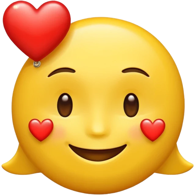 smiling face with a heart nearby emoji