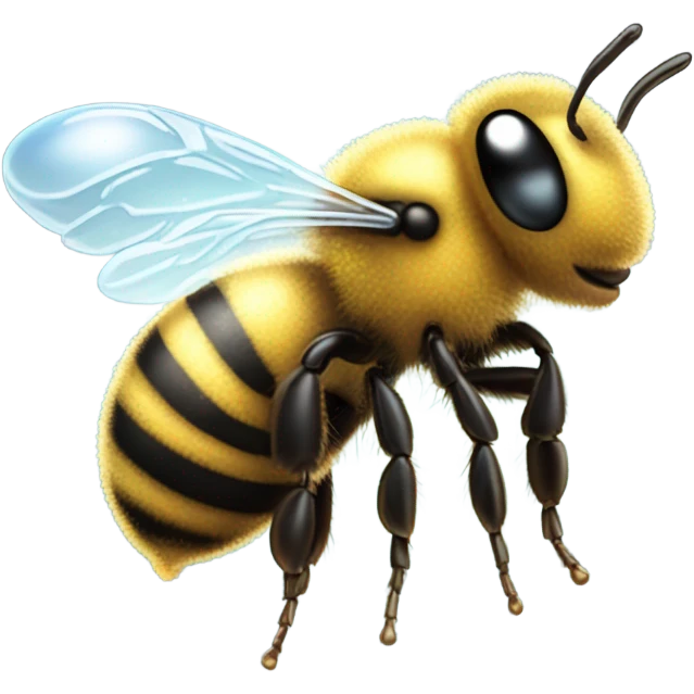 Bee dazzled emoji