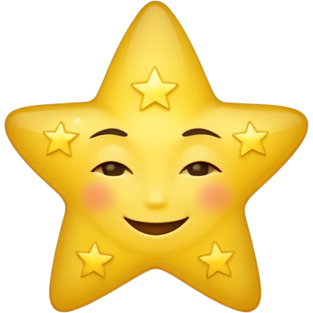 A star emoji smiling softly and eyes closed emoji