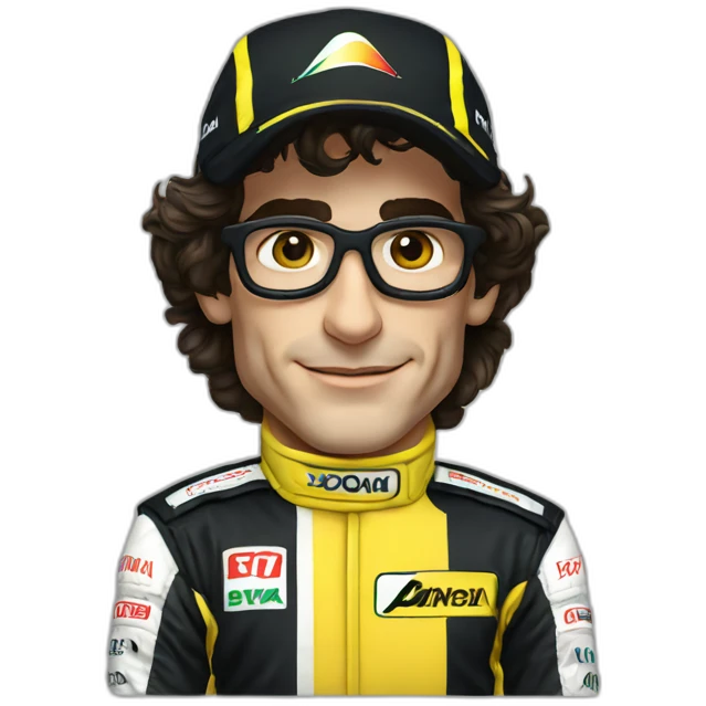Ayrton Senna emoji