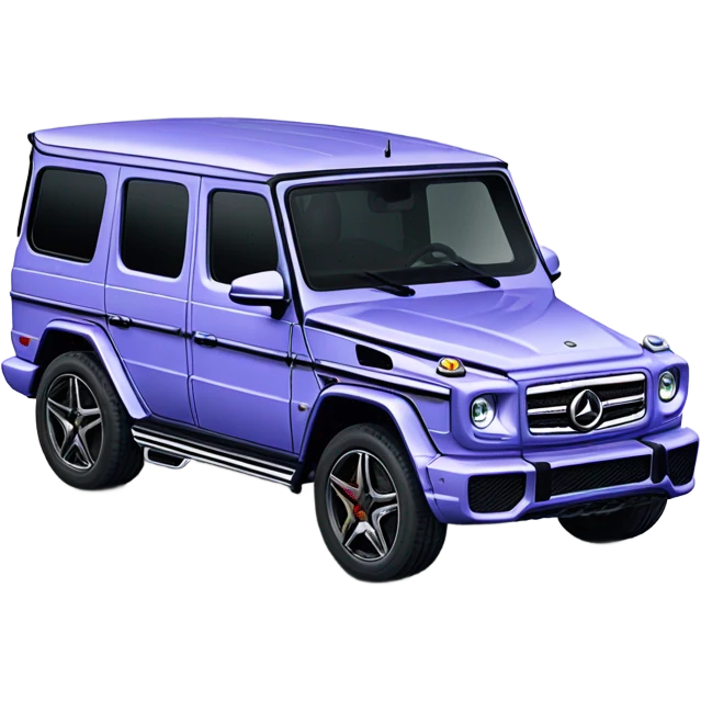 Periwinkle G Wagon AMG emoji