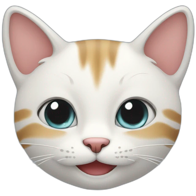 cat with smile emoji