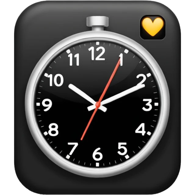 time 12 emoji