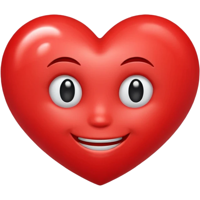 Gülen kalp emoji