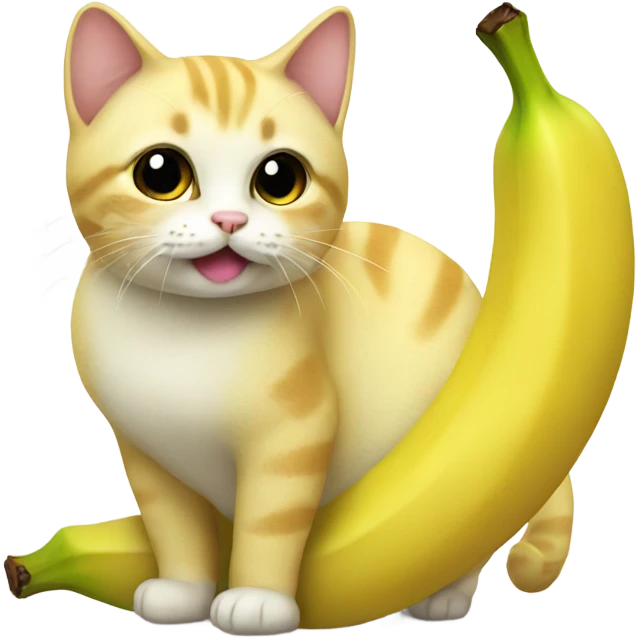 Banana cat emoji