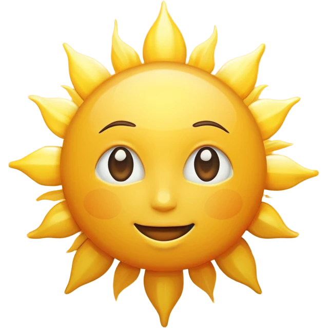 sun emoji
