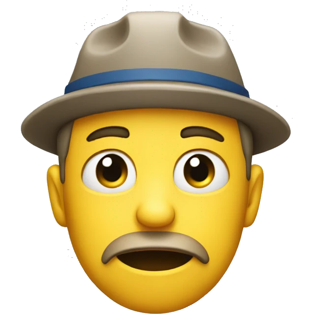 Farmer with a flat cap, crying emoji